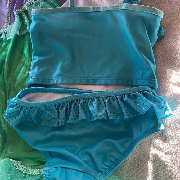 Sz 4T Disney princess Ariel 2pc swimsuit - Picture 4 of 5